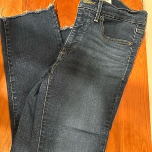 Levi's Dark Blue Straight-Leg Jeans 314